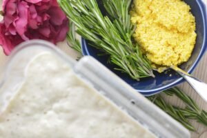 Polenta & Rosemary Sourdough Bread