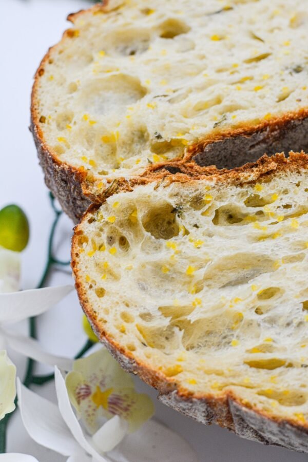 Polenta & Rosemary Sourdough Bread