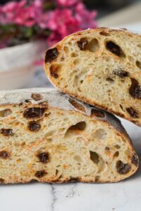 Carrot Raisin Sourdough Bread