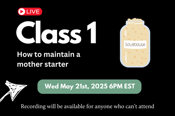 Virtual Sourdough Class_Lesson 1